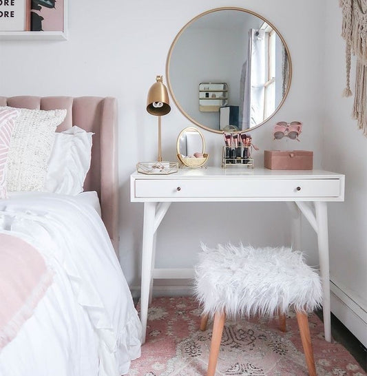 Dressing table with mirror 80x40cm - DR43